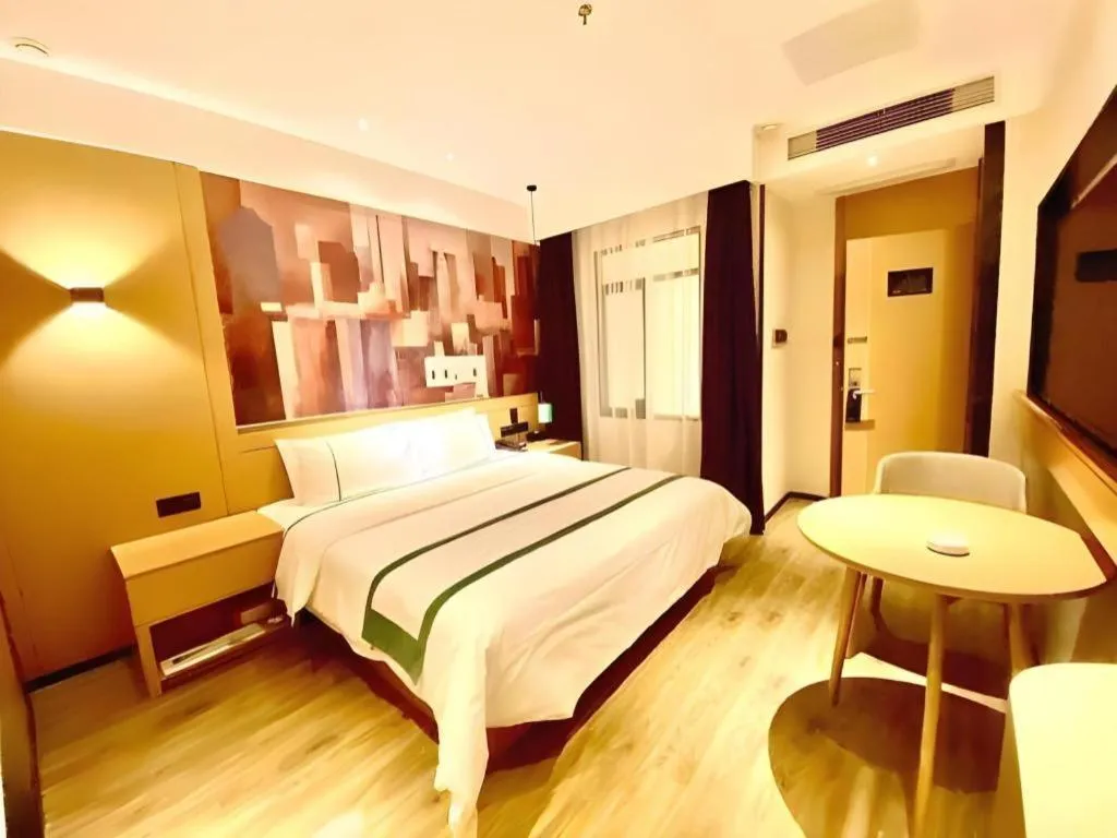 Bed in City Comfort Inn Chengdu Dongjiao Memory