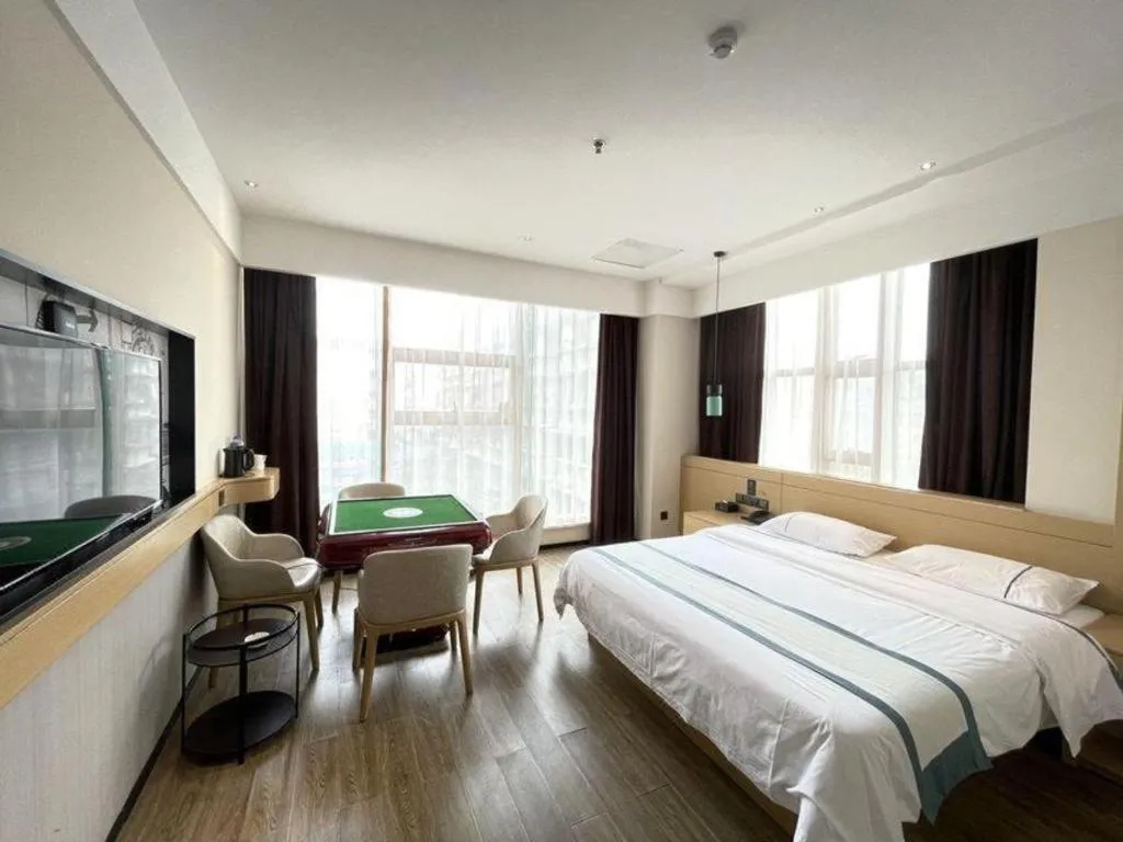 Bed in City Comfort Inn Chengdu Dongjiao Memory