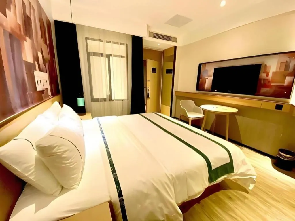 Bed in City Comfort Inn Chengdu Dongjiao Memory