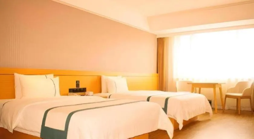 Bed in City Comfort Inn Chengdu Dongjiao Memory
