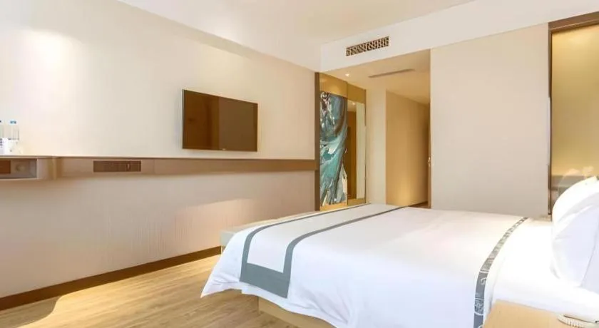 Bed in City Comfort Inn Chengdu Dongjiao Memory