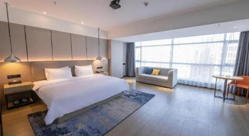 Bed in City Comfort Inn Hengyang Shigu Shuyuan Bed in City Comfort Inn Hengyang Shigu Shuyuan