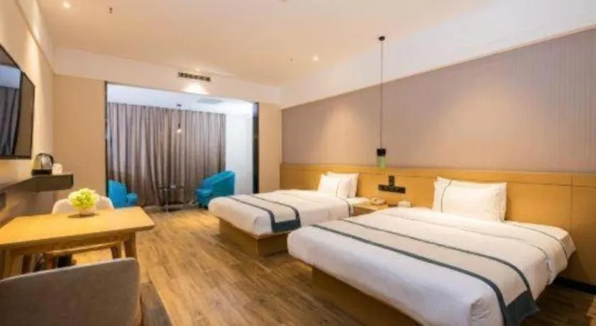 Bed in City Comfort Inn Kunming Xinluojiu Bay Guangju Road