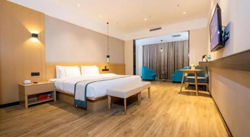 Bed in City Comfort Inn Kunming Xinluojiu Bay Guangju Road Bed in City Comfort Inn Kunming Xinluojiu Bay Guangju Road