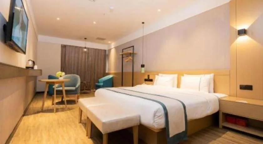 Bed in City Comfort Inn Kunming Xinluojiu Bay Guangju Road