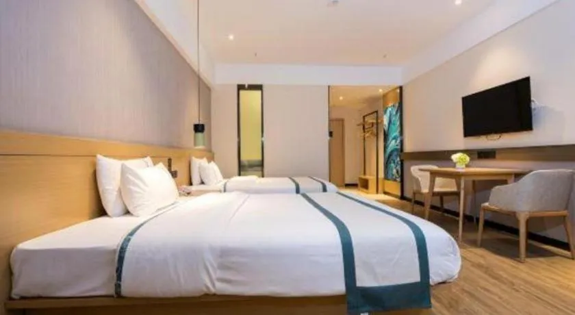 Bed in City Comfort Inn Kunming Xinluojiu Bay Guangju Road