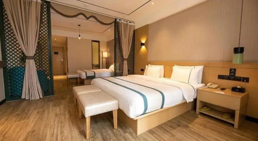 Bed in City Comfort Inn Kunming Xinluojiu Bay Guangju Road Bed in City Comfort Inn Kunming Xinluojiu Bay Guangju Road