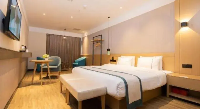 Bed in City Comfort Inn Kunming Xinluojiu Bay Guangju Road Bed in City Comfort Inn Kunming Xinluojiu Bay Guangju Road