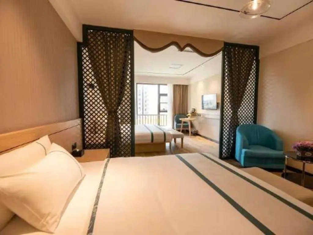 Bed in City Comfort Inn Kunming Xinluojiu Bay Guangju Road