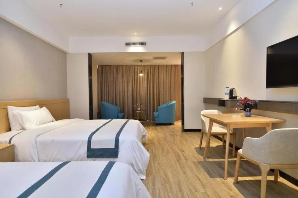 Bed in City Comfort Inn Kunming Xinluojiu Bay Guangju Road