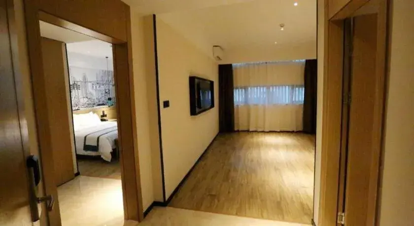 Bed in City Comfort Inn Shaoguan High-speed Railway Station Guanshaoyuan Bed in City Comfort Inn Shaoguan High-speed Railway Station Guanshaoyuan