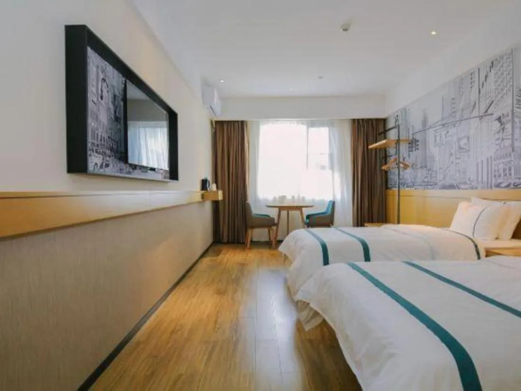 Bed in City Comfort Inn Kunming High-speed Railway South Station 7th Street Area