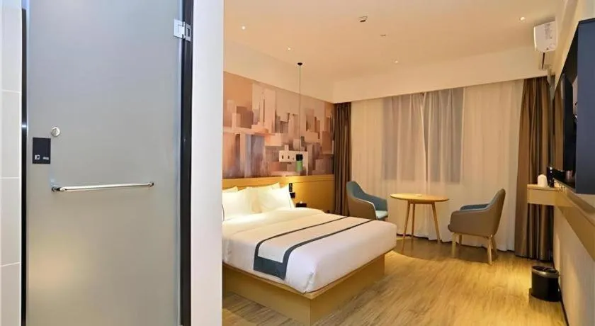 Bed in City Comfort Inn Kunming High-speed Railway South Station 7th Street Area