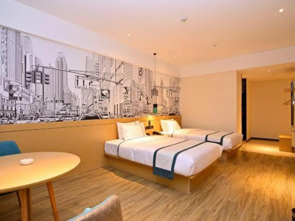 Bed in City Comfort Inn Kunming High-speed Railway South Station 7th Street Area