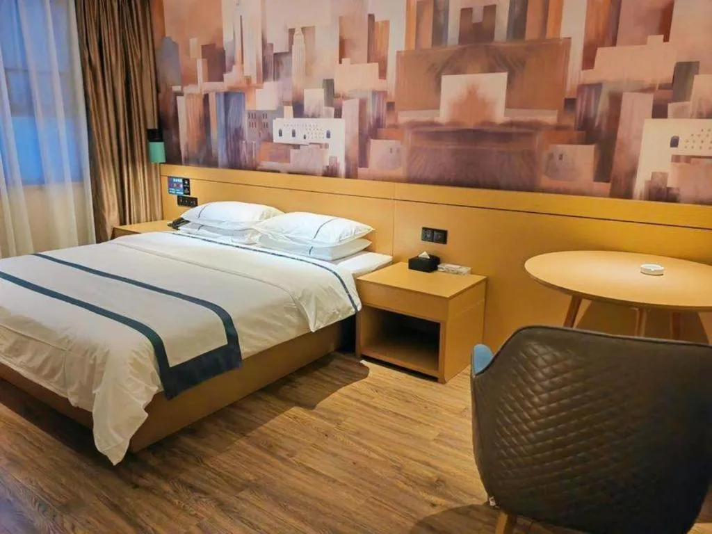 Bed in City Comfort Inn Kunming High-speed Railway South Station 7th Street Area