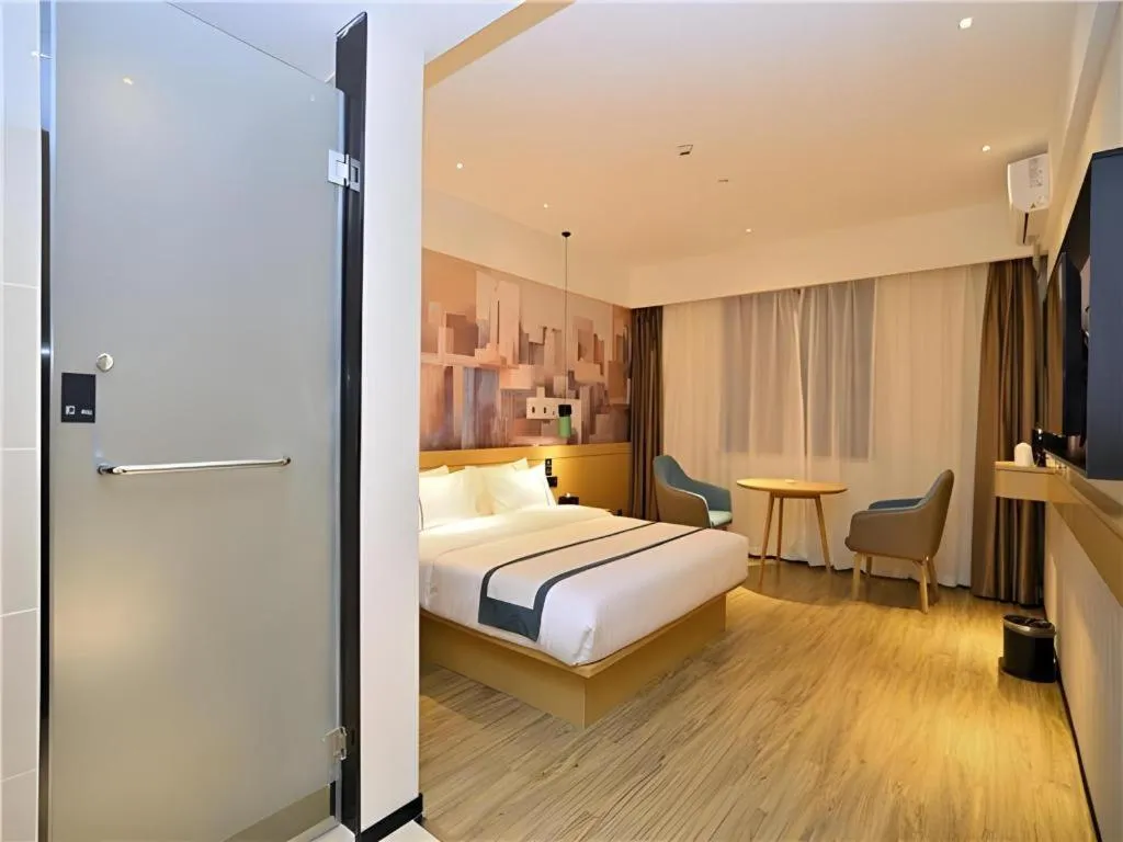 Bed in City Comfort Inn Kunming High-speed Railway South Station 7th Street Area