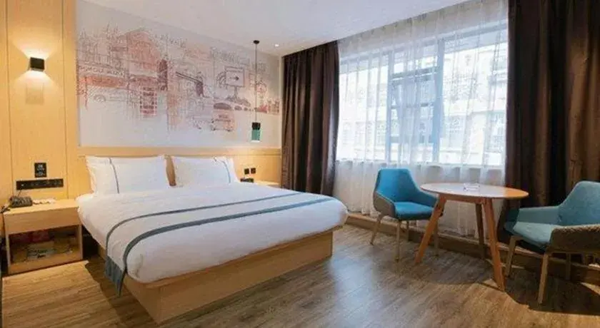 Bed in City Comfort Inn Changsha Outlets Datuo Metro Station Bed in City Comfort Inn Changsha Outlets Datuo Metro Station