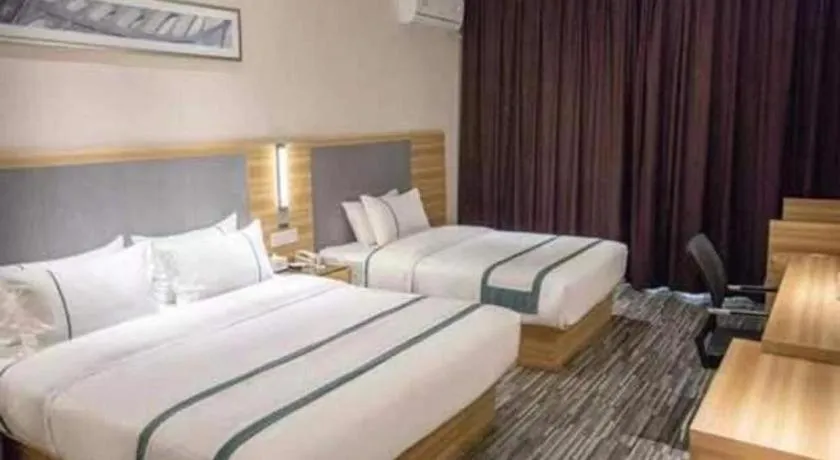 Bed in City Comfort Inn Hengyang Jiefang Avenue Business Walking Street