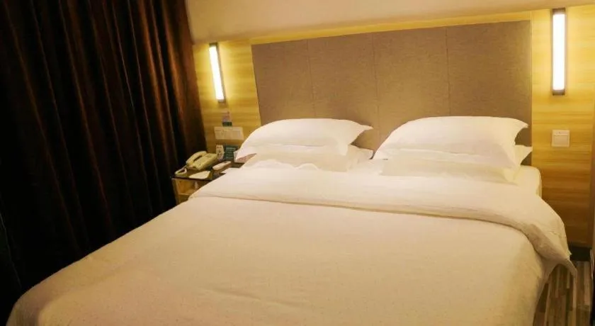Bed in City Comfort Inn Hengyang Jiefang Avenue Business Walking Street