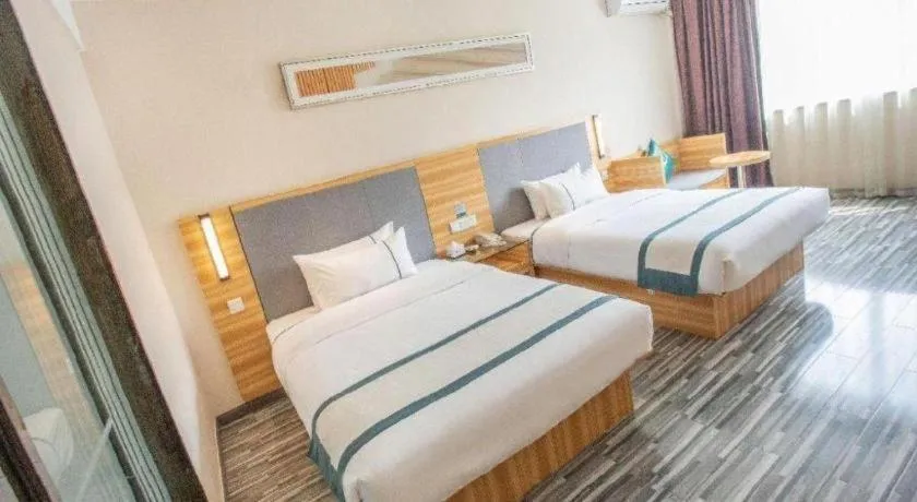 Bed in City Comfort Inn Hengyang Jiefang Avenue Business Walking Street