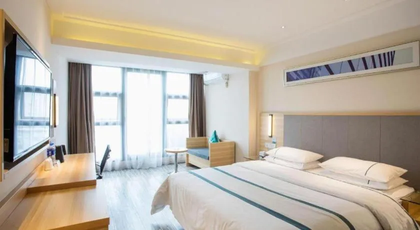 Bed in City Comfort Inn Hengyang Jiefang Avenue Business Walking Street