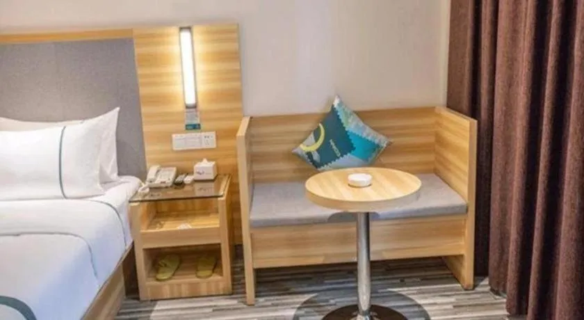 Bed in City Comfort Inn Hengyang Jiefang Avenue Business Walking Street