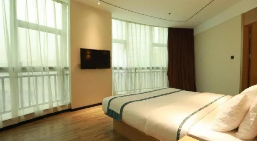 Bed in City Comfort Inn Qingyuan City Plaza Hefu Dongcheng