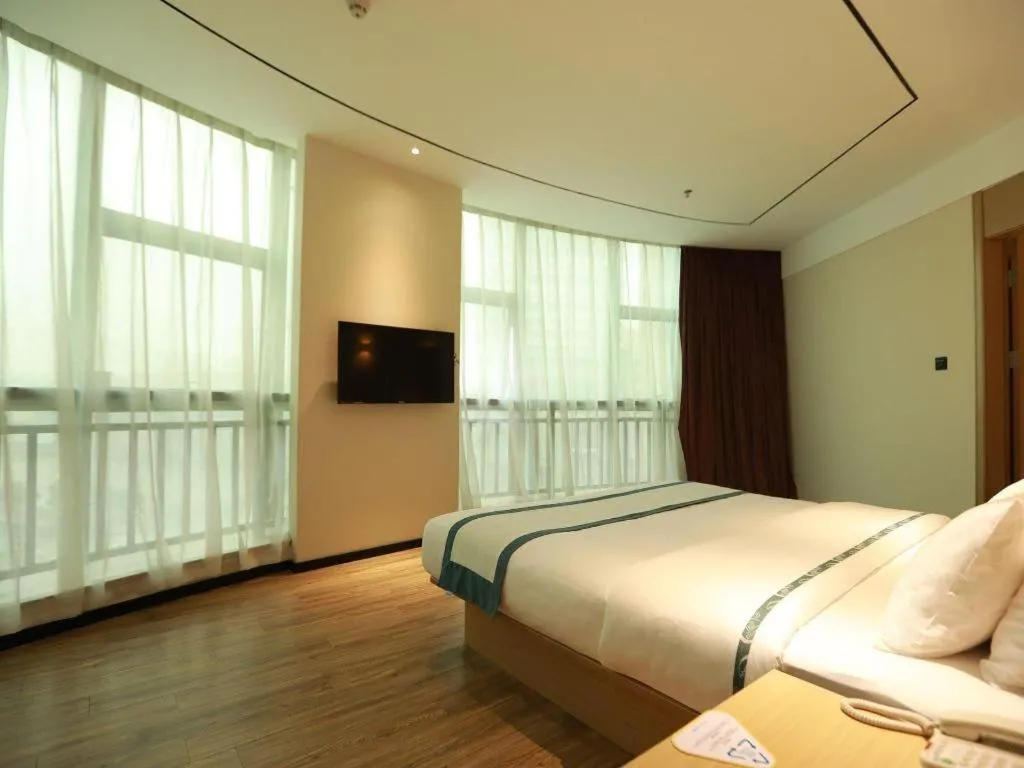 Bed in City Comfort Inn Qingyuan City Plaza Hefu Dongcheng