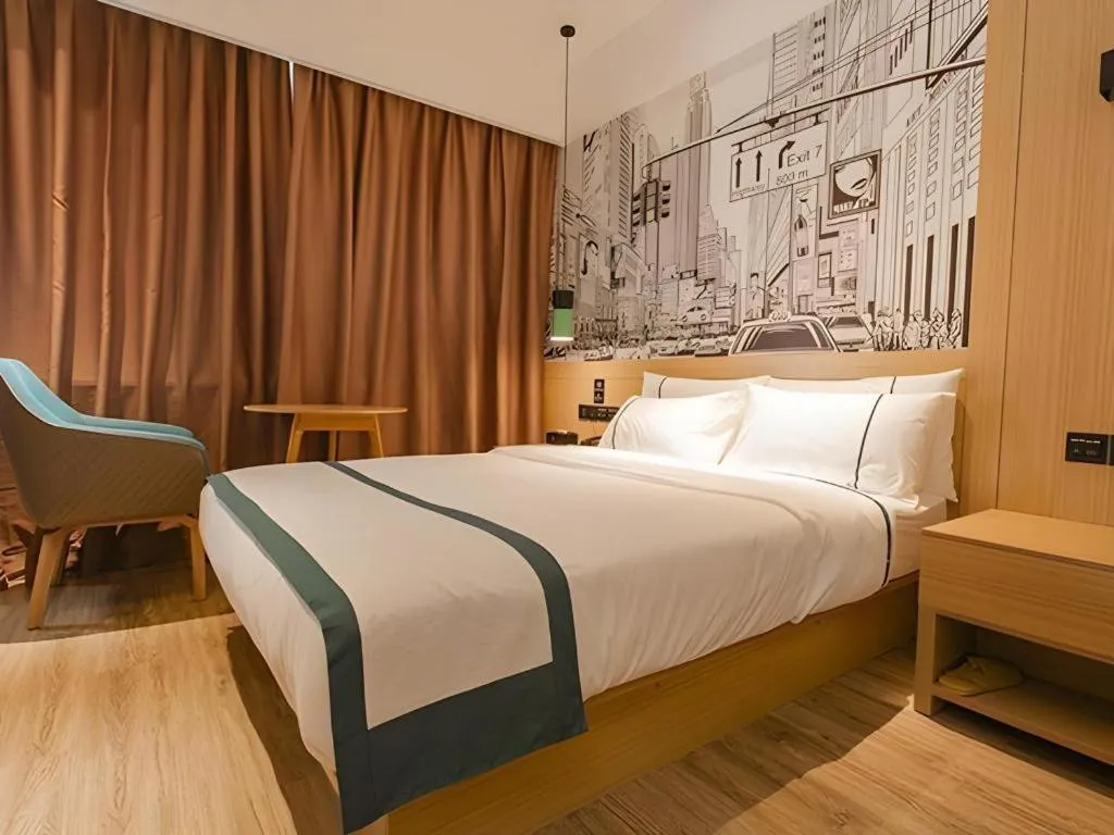 Bed in City Comfort Inn Xianning Yinquan Avenue