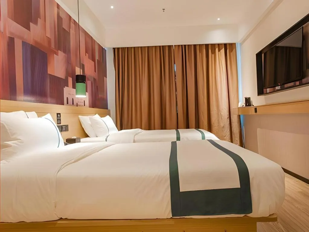 Bed in City Comfort Inn Xianning Yinquan Avenue