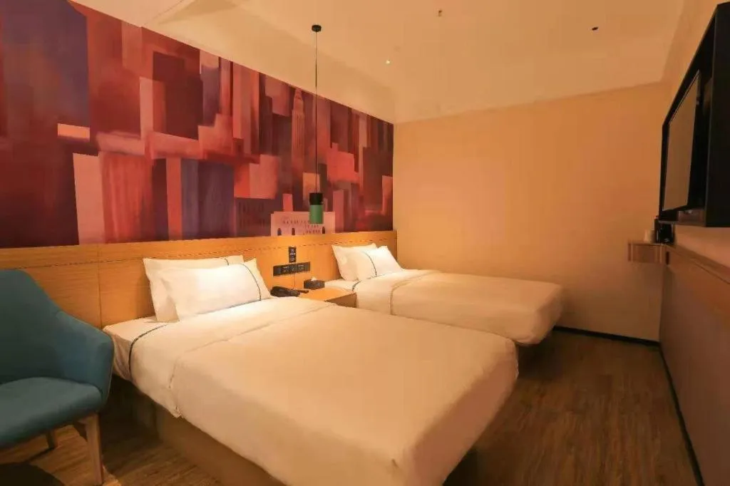 Bed in City Comfort Inn Xianning Yinquan Avenue