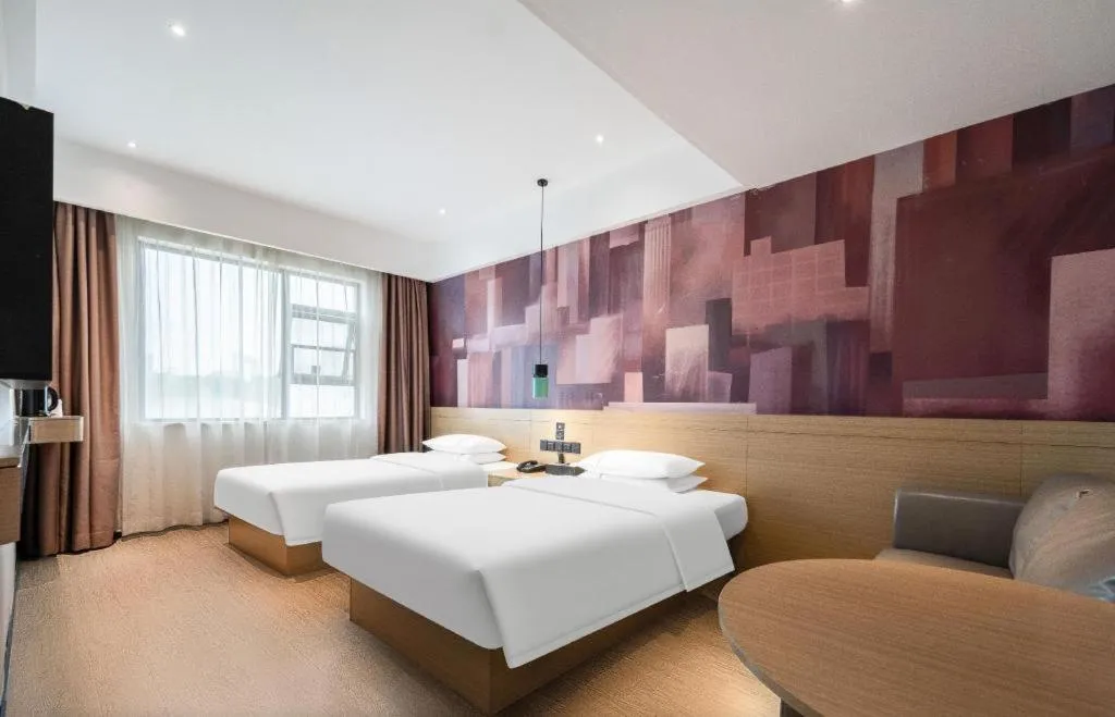 Bed in City Comfort Inn Xianning Yinquan Avenue