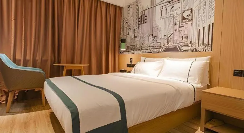 Bed in City Comfort Inn Xianning Yinquan Avenue