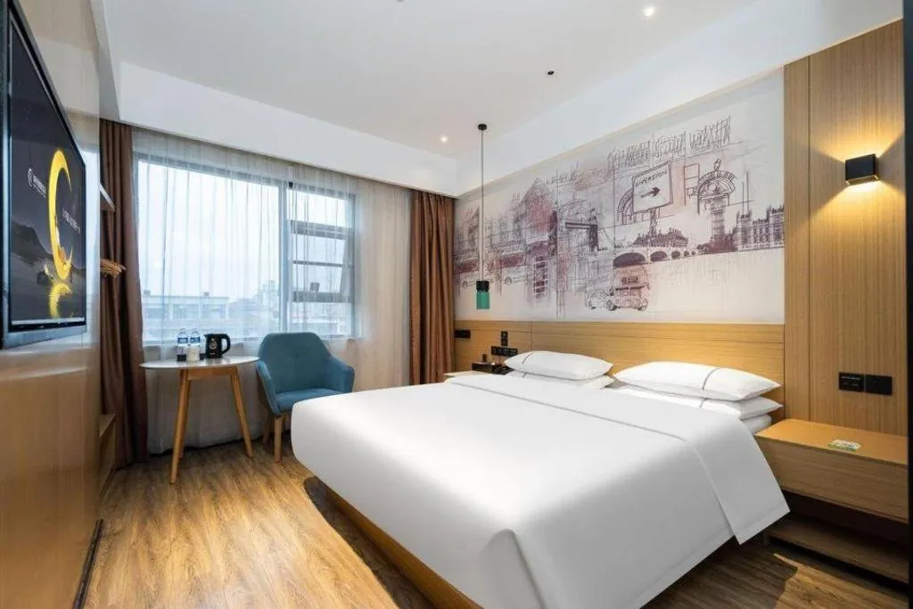 Bed in City Comfort Inn Xianning Yinquan Avenue
