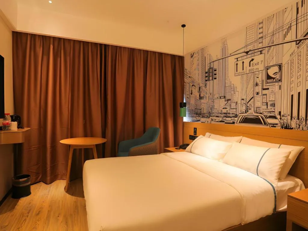 Bed in City Comfort Inn Xianning Yinquan Avenue