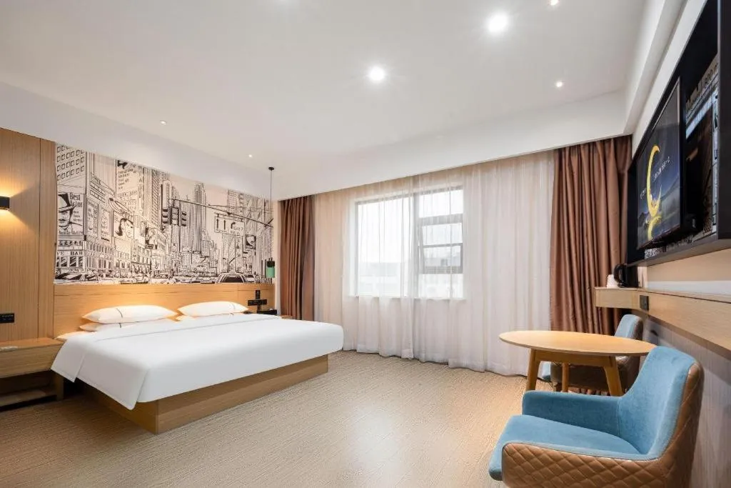 Bed in City Comfort Inn Xianning Yinquan Avenue