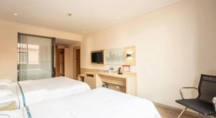 Bed in City Comfort Inn Changsha Wanjiali Mawangdui Metro Station