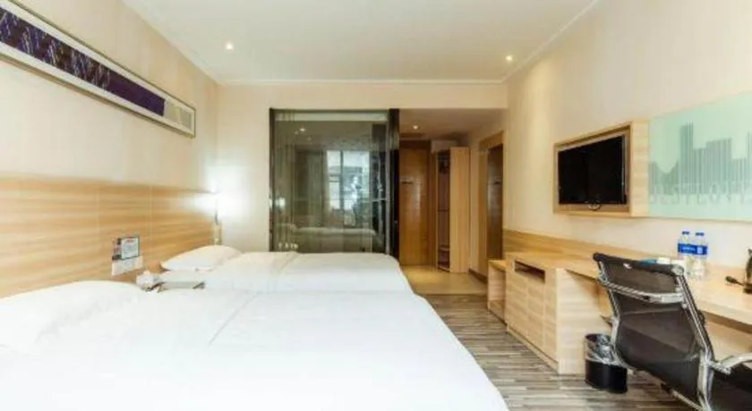 Bed in City Comfort Inn Changsha Wanjiali Mawangdui Metro Station