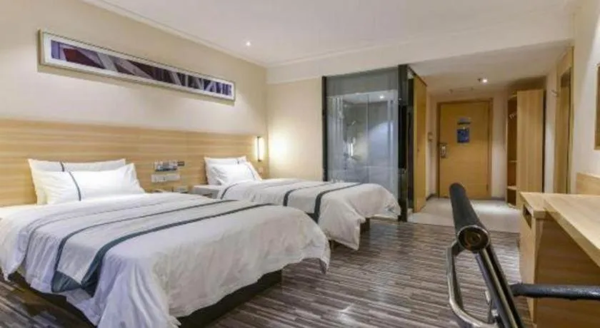 Bed in City Comfort Inn Dongguan Shijie Jiarong Shopping Plaza