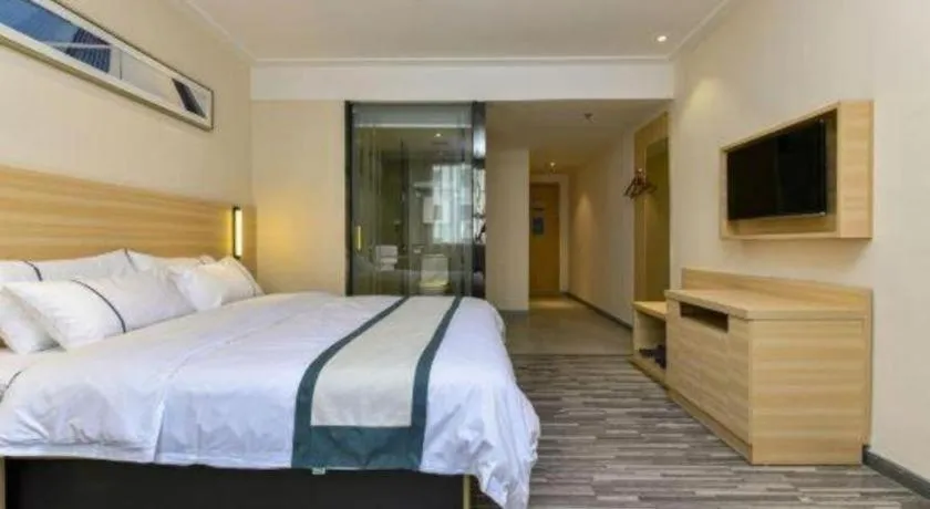 Bed in City Comfort Inn Dongguan Shijie Jiarong Shopping Plaza