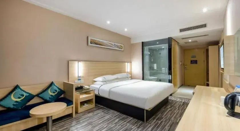 Bed in City Comfort Inn Dongguan Shijie Jiarong Shopping Plaza Bed in City Comfort Inn Dongguan Shijie Jiarong Shopping Plaza
