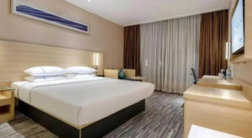 Bed in City Comfort Inn Dongguan Shijie Jiarong Shopping Plaza Bed in City Comfort Inn Dongguan Shijie Jiarong Shopping Plaza