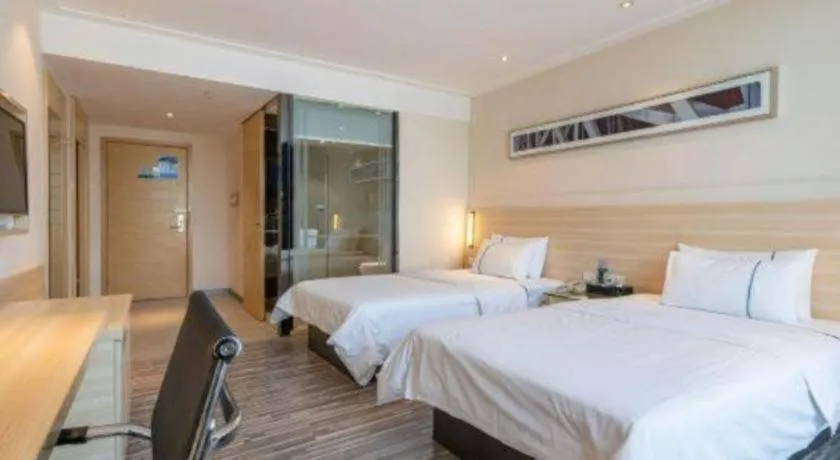 Bed in City Comfort Inn Dongguan Shilong Huixing Commercial Center