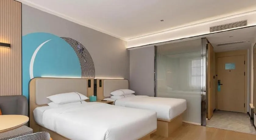 Bed in City Comfort Inn Shiyan Wudang Mountain