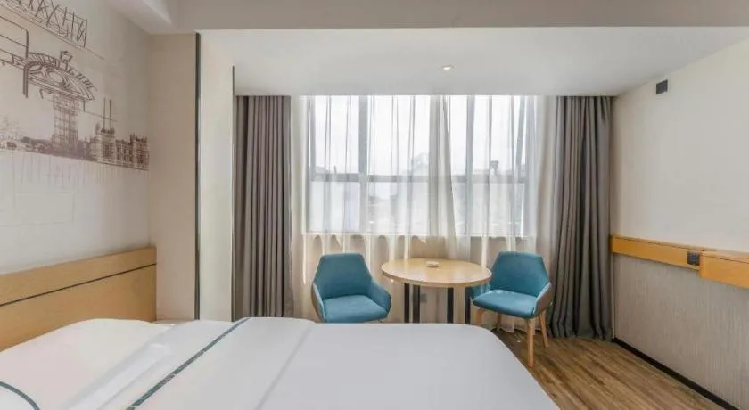 Bed in City Comfort Inn Fuchuan Fenghuang Road