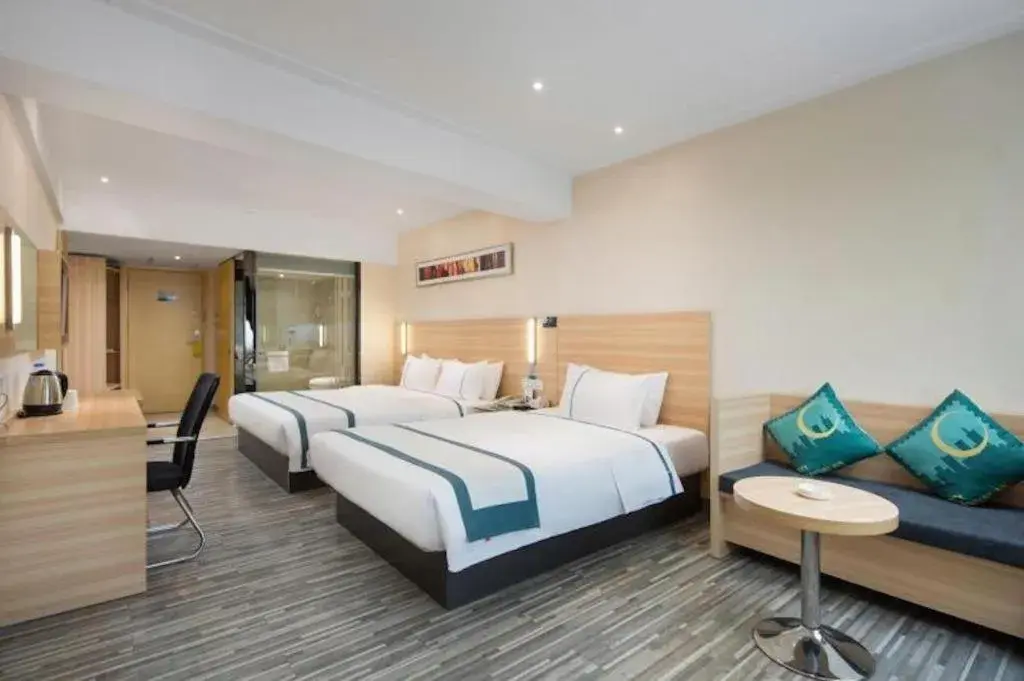 Bed in City Comfort Inn Shaoyang Xinning Bed in City Comfort Inn Shaoyang Xinning