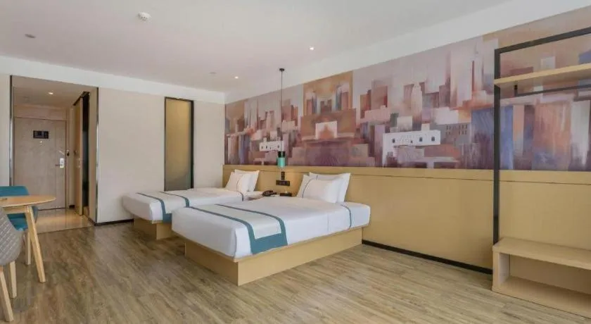 Bed in City Comfort Inn Lijiang Ancient Town