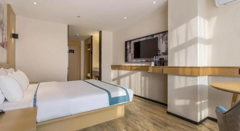 Bed in City Comfort Inn Lijiang Ancient Town