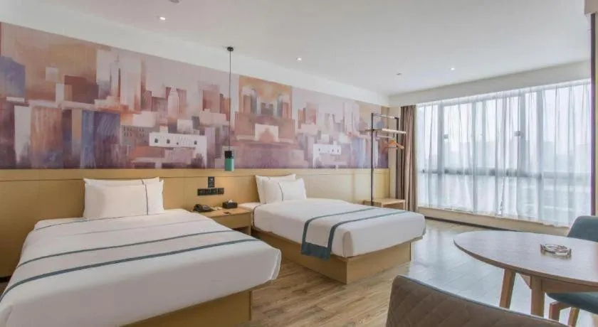 Bed in City Comfort Inn Lijiang Ancient Town