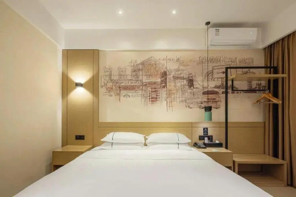 Bed in City Comfort Inn Lijiang Ancient Town